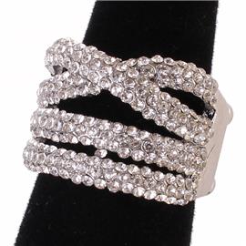 Rhinestones Layereds Ring