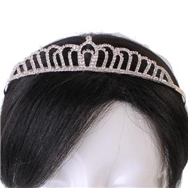 Rhinestones Geometric Shape Tiara