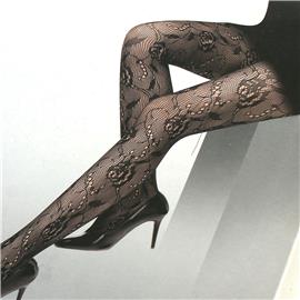 Laces Roses Pantyhose Stocking