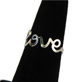 Metal Love Ring