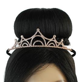 Rhinestone Swirl Tiara