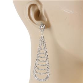 Rhinestone Dangling Earring