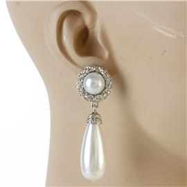 Pearl Teardrop Dangling Earring