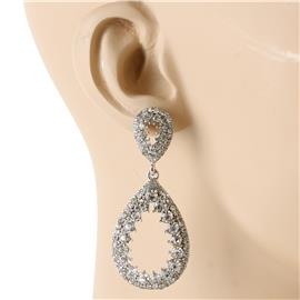 Rhinestone Teardrop Earring