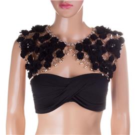 1Fashion Rhinestone Flower Body Chain