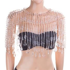 Fashion Clear Beads Body Chain