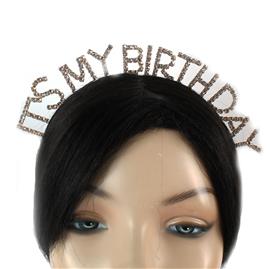 Rhinestones It’s My Birthday Headband