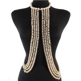 Fashion Pearl Body Chain