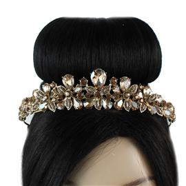 Crystal Teardrop Tiara