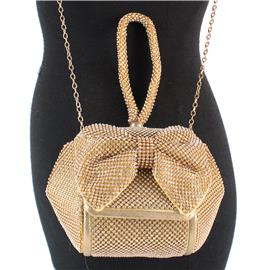 Crystal Mesh Evening Bag