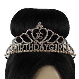 Rhinestones 16 Birthday Tiara