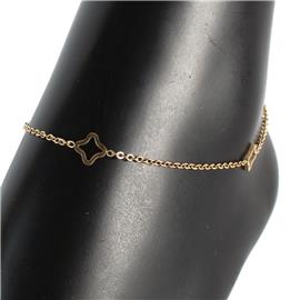 Stainless Steel Trevol Anklet