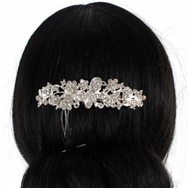 Crystal Butterfly Hair Comb