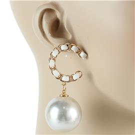 Fashion Dangling Sphere Earring