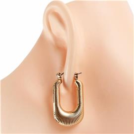 Metal Hoop Earring