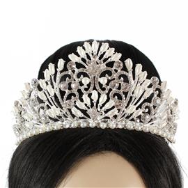 Pearl Rhinestones Tiara