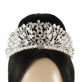 Pearl Rhinestones Tiara