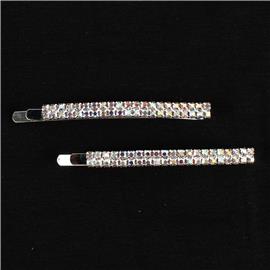 2 PC Rhinestones Hair Pin