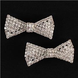 2PC Rhinestones Hair Clip