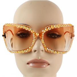 Fashion Crystal Sunglass