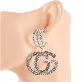 Rhinestones Earring