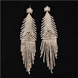 Rhinestones Chandelier Earring