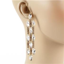 Crystal Chandelier Earring