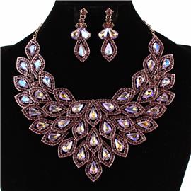 Crystal Necklace Set