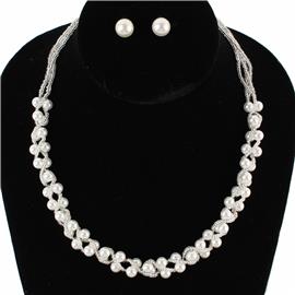 Pearl Necklace Set