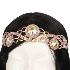 Rhinestone Circle Hair Band