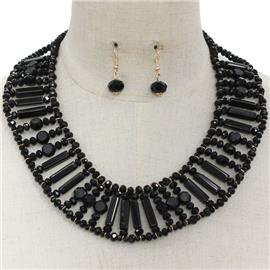 Fashion Beads Necklace Set