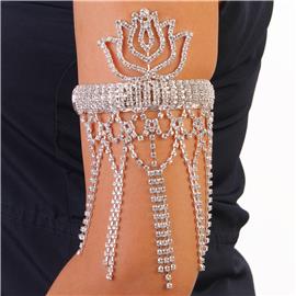 Rhinestones Cocoon Arm Cuff