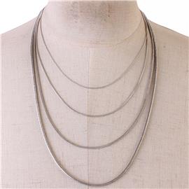 Metal MultilayeredS Necklace