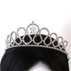 Rhinestone 16th Tiara