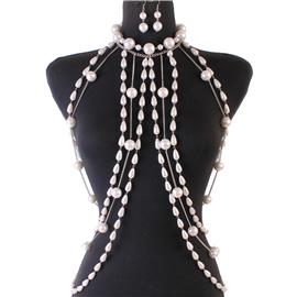 Pearls Body Chain Set