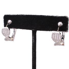 Cubic Zirconia Huggie Earring