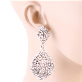 Crystal Long Drop Earring