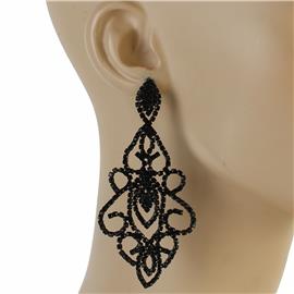 Rhinestones Chandelier Earring