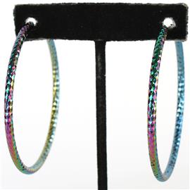 60mm Endless MetaL Hoop Earring