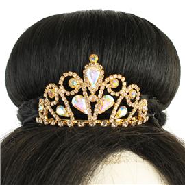 Mini Rhinestone Tiara