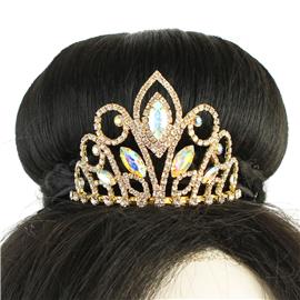 Mini Rhinestone Tiara