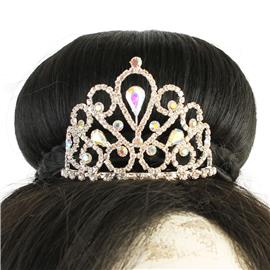 Mini Rhinestone Tiara