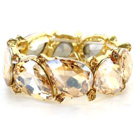 Crystal Teardrop Bracelet