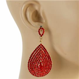 Crystal Teardrop Earring