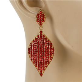 Rhinestones Drop Earring