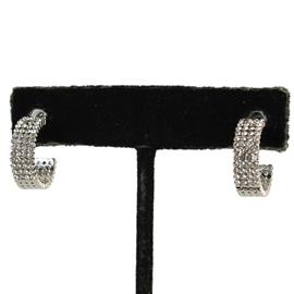 Cubic Zirconia Huggie Earring