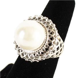 ""8" Water Pearl Ring "