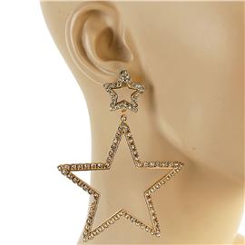 Crystal Star Earring