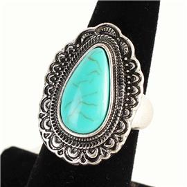 Bohemian Turquoise Ring