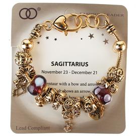 Birth Charm Sagittarius Braclet